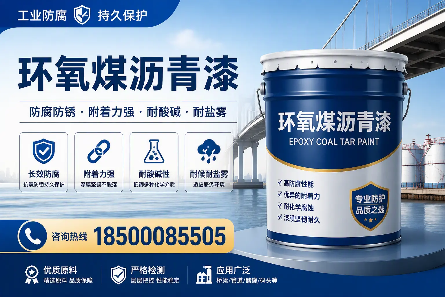 如何选择高品质环氧煤沥青漆？儋州用户的选型指南